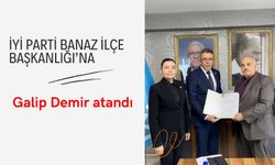 İYİ Parti Banaz İlçe Başkanlığı’na Galip Demir atandı