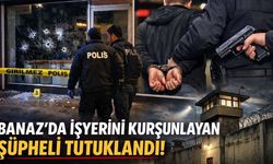 Uşak’ın Banaz ilçesinde işyeri kurşunlayan şüpheli yakalandı