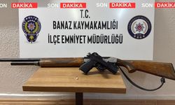 Uşak’ın Banaz ilçesinde silah ve yasaklı madde yakalandı