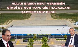 Siyasetçiler Uşak Havaalanı’nı paylaşamadı