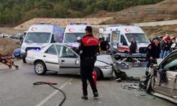 Komşu İlçede Bayram Günü Feci Kaza