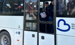 Uşak’ta otobüs taşlayan holiganlar gözaltına alındı