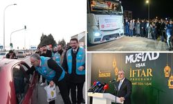 Bakan Işıkhan Uşak’ta pide dağıttı