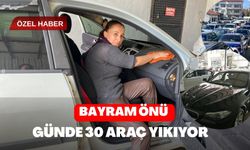 Bayram Önü Günde 30 Araç Yıkıyor