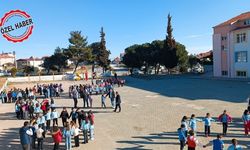 Eşme'deki okullarda başarılı deprem tahliyesi