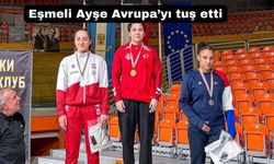 Uşak’ın pehlivan kızı Bulgaristan’dan altın madalya ile dönüyor