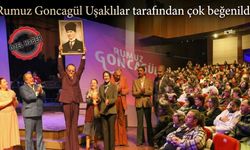 ‘Rumuz Goncagül’ Uşaklıları kahkahaya boğdu