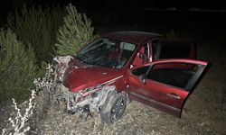 Uşak'ta Gece Yarısı Feci Kaza