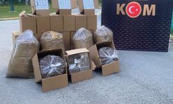 Uşak’ta Binlerce Makaron Ele Geçirildi