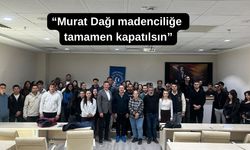 Uşak Üniversitesi Çevre Bilinci Seminerinde Murat Dağı konuşuldu