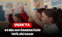 Uşak’ta 63 Bin 400 Öğrenci İçin Tatil Zili Çaldı