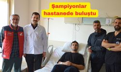 Dünya Şampiyonundan Uşaklı şampiyona moral ziyareti