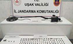 Uşak’ın ortasında tarihi eser kaçakçılığı yapıyordu