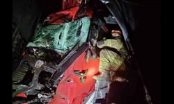 Tır Kazasında 1 Kişi Hayatını Kaybetti