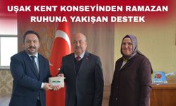 Uşak Kent Konseyinden öğrencilere 100 bin TL'lik yardım