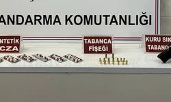 Uşak’ta Yasaklı Madde ve Silah Baskını