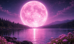 1 Nisan Gecesi " Pembe Ay " Türkiye'den izlenebilecek.