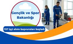 Gençlik ve Spor Bakanlığı 157 Sürekli İşçi Alımı yapacağını açıkladı