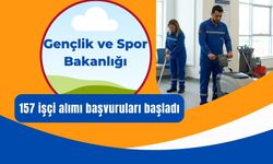 Gençlik ve Spor Bakanlığı 157 Sürekli İşçi Alımı yapacağını açıkladı