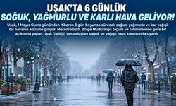 Uşak’ta Baharın Ortasında Kar Yağışı Bekleniyor