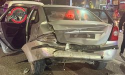 Uşak’ta Ramada Önünde Zincirleme Kaza