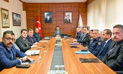 Uşak’ın asayiş ve huzuru için bir araya geldiler