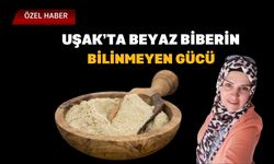 Uşak’ta Beyaz Biberin Bilinmeyen Gücü
