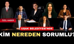 Uşak Belediyesi’nde Başkanlar Görev Bölümü Yaptı