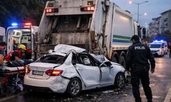 Uşak’ta ilginç kaza: 2 kişi yaralandı