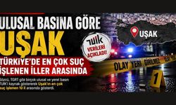 Ulusal Basına Göre Uşak En Çok Suç İşlenen İller Arasında