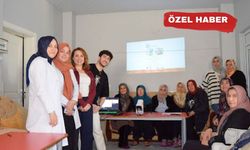 Uşak’ta gençler yaşlılara dijital eğitim verdi