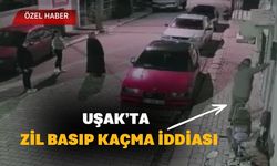 Uşak’ta Zil Basıp Kaçma İddiası