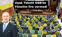 Uşak OSB yönetim kurulu güven tazeledi