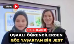 Uşaklı Öğrencilerden “Öğretmenimizin Yanındayız” Akımı