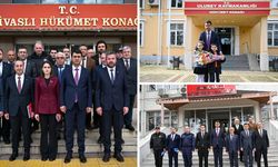 Uşak’ın genç valisi jet gibi bir günde 3 ilçeyi ziyaret etti