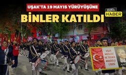 Uşak’ta 19 Mayıs Yürüyüşüne Binler Katıldı