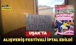 Uşak’ta Alışveriş Festivali İptal Edildi
