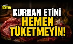 Kurban Etini Hemen Tüketmeyin! Uzman İsimden Bayram Sofraları İçin Kritik Uyarılar