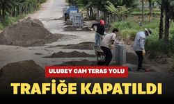 Ulubey Cam Teras Yolu Trafiğe Kapatıldı