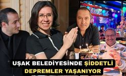 Uşak Belediyesinde şiddetli depremler yaşanıyor