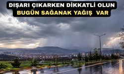 Dikkat! Bugün Uşak’ta Sağanak Yağmur Bekleniyor