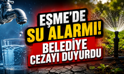 Eşme’de Su Alarmı! Belediye Cezayı Duyurdu