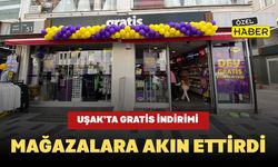 Uşak’ta Gratis İndirimi Mağazalara Akın Ettirdi