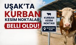 Uşak Belediyesi Kurban Kesim Noktalarını Açıkladı