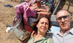 Traktörün Altında Kalan Buldanlı Çifti Ölüm Ayırdı