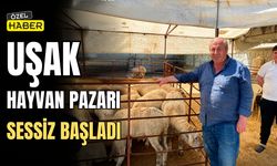 Uşak Hayvan Pazarı Sessiz Başladı