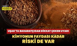 Uşak’ta Baharatçıdan Dikkat Çeken Uyarı: Kimyonun Faydası Kadar Riski de Var