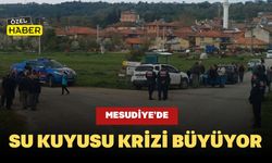 Mesudiye’de Su Kuyusu Krizi Büyüyor