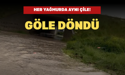 Her Yağmurda Aynı Çile! Uşak’ta Çevre Yolu Altı Göle Dönüyor