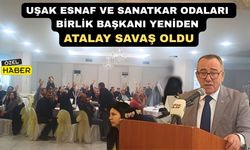 Uşak Esnaf Odaları Birliği’nde 3. Atalay Savaş Dönemi